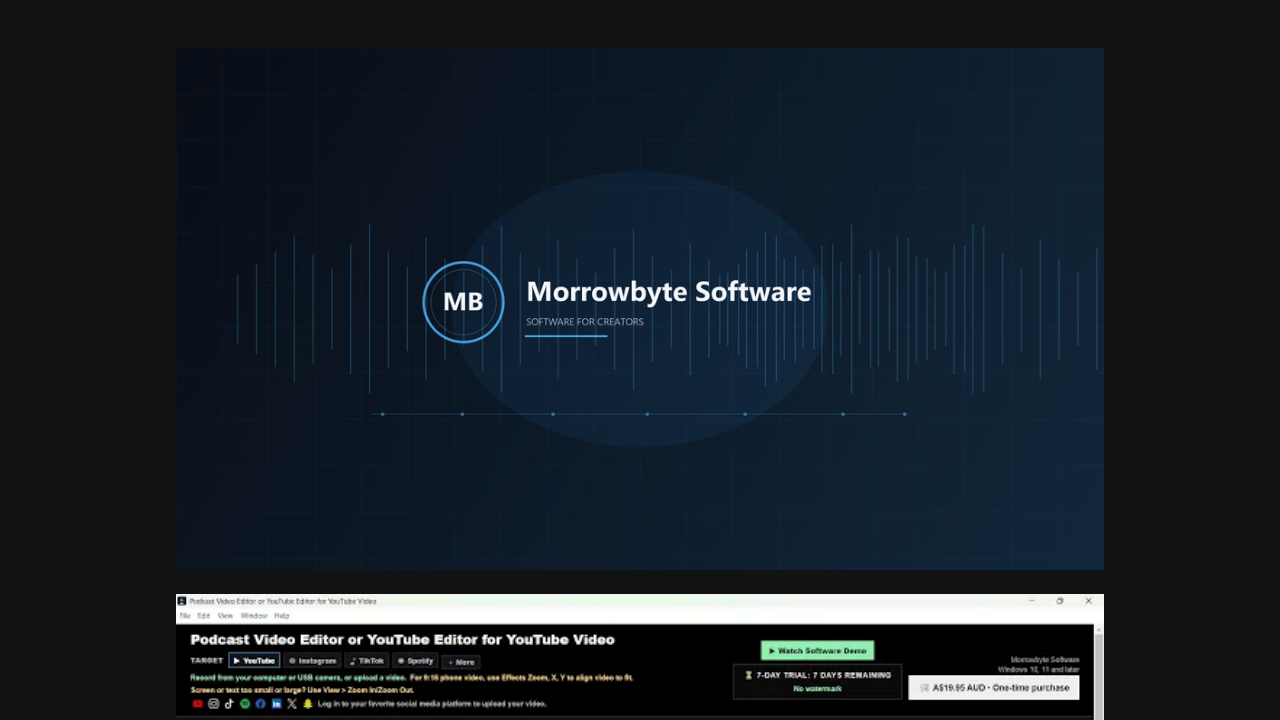 Podcast Video Editor And Youtube Video Editor For Youtube Video website screenshot