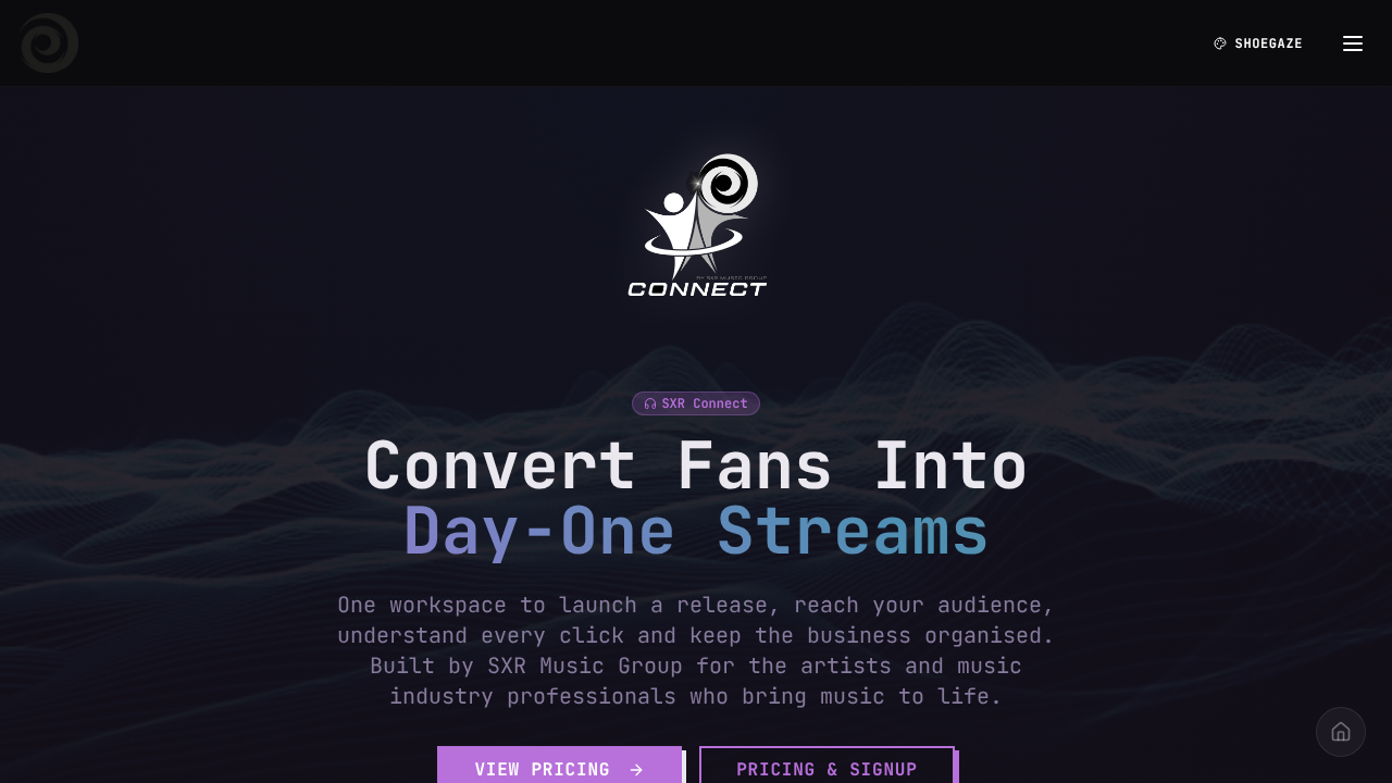 CONNECT website screenshot