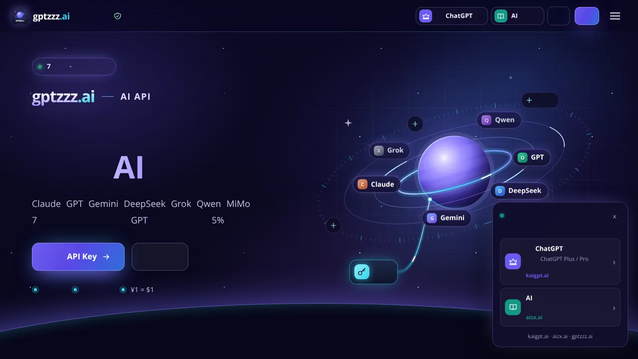 GPTZZZ website screenshot