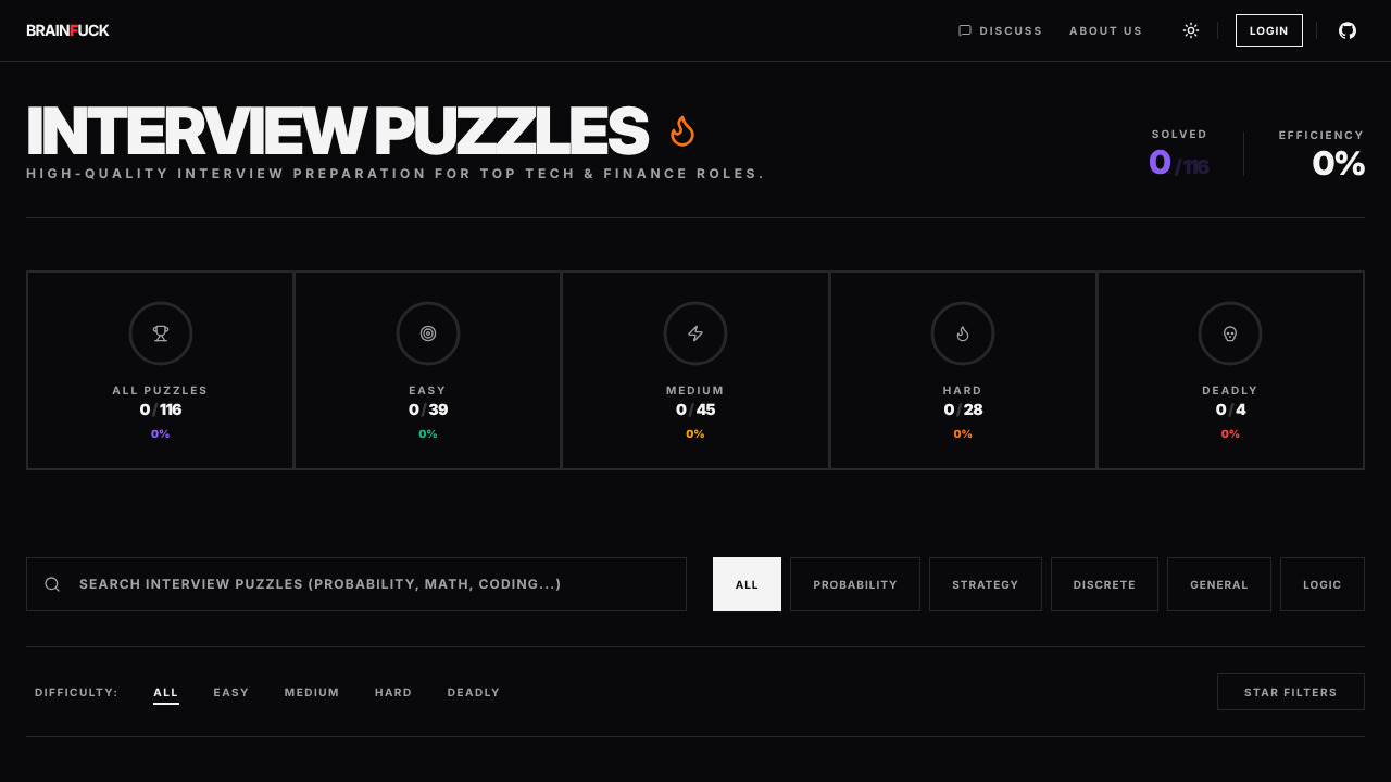 Brainfuck website screenshot