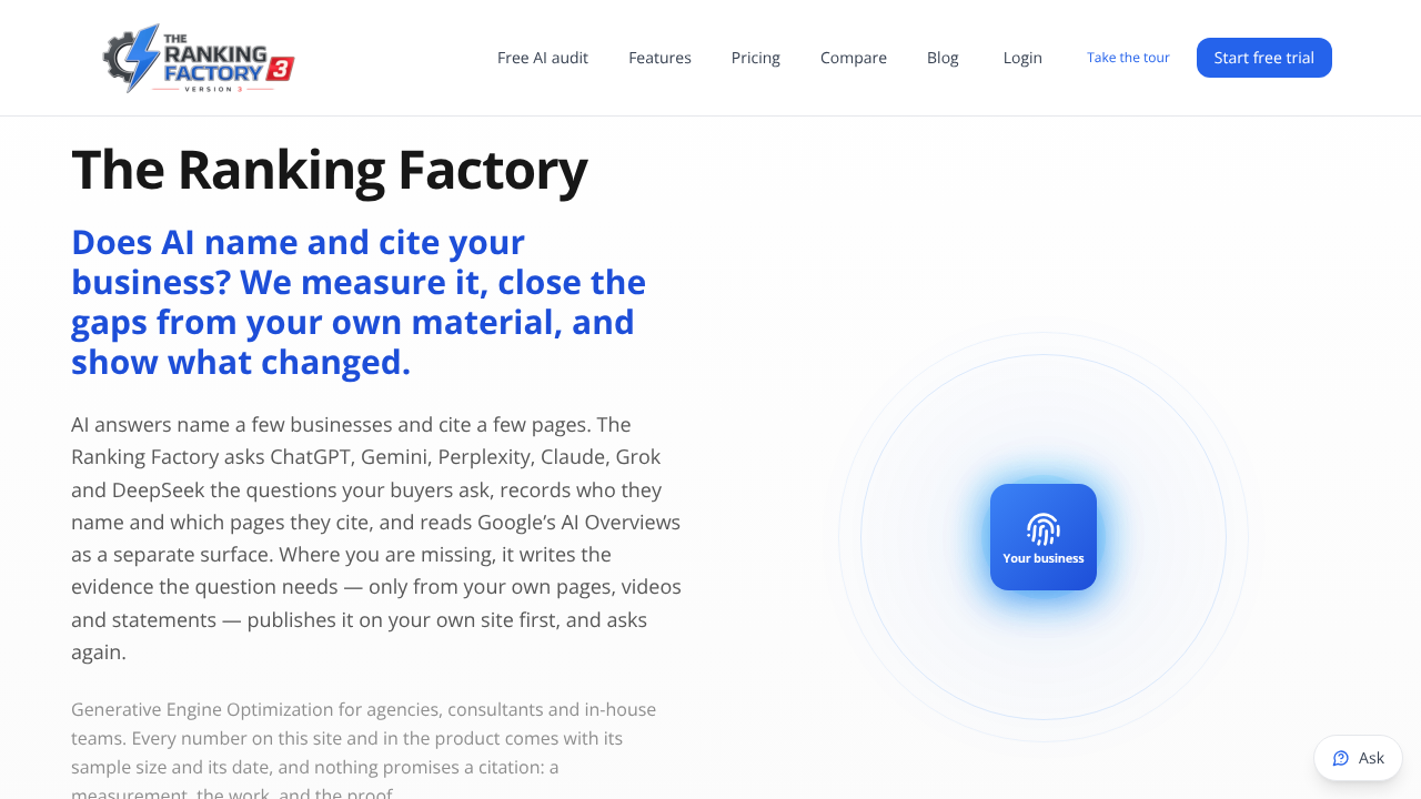 Free AI SEO Audit