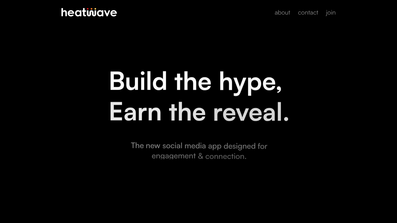 Heatwave website screenshot
