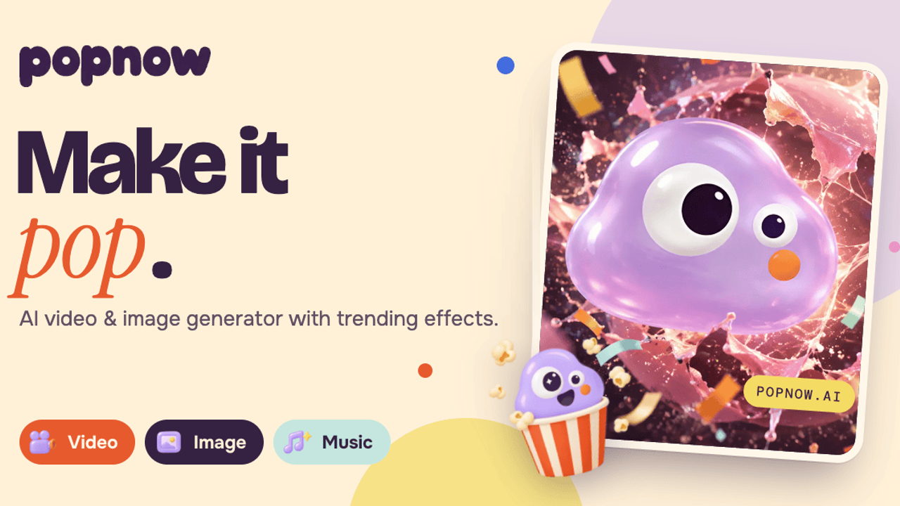 PopNow website screenshot