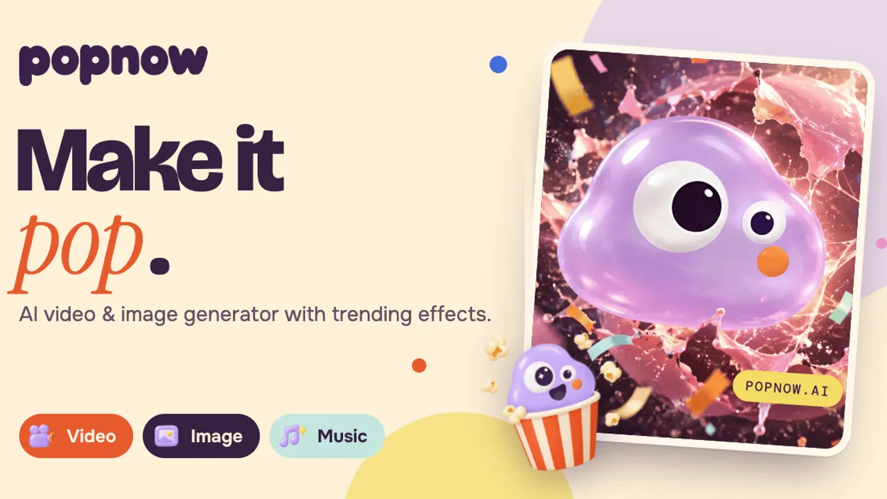 PopNow website screenshot