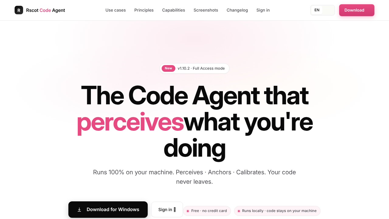 Rscot website screenshot