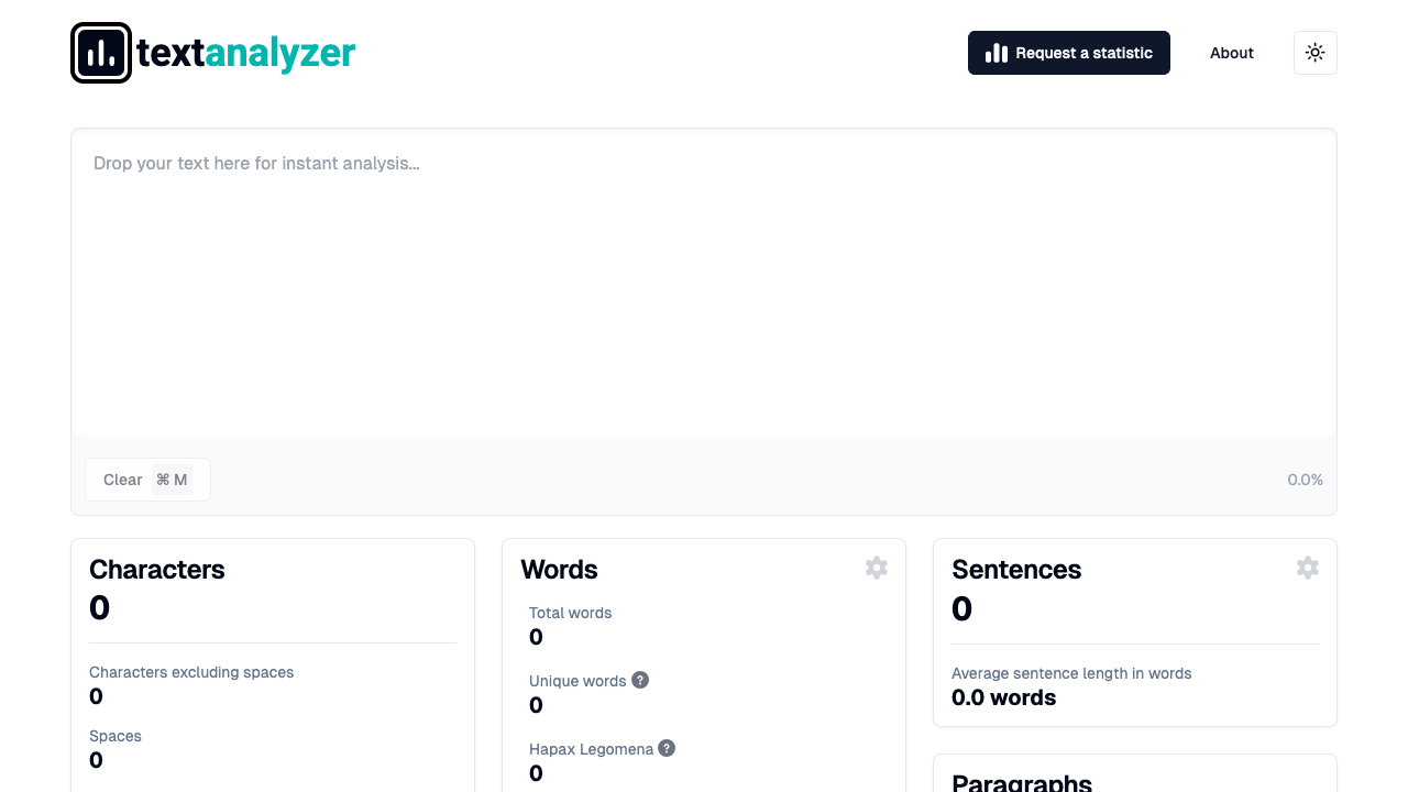 textanalyzer.io